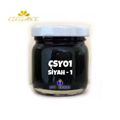 ÇSY01 - Underglaze Decorative Paint Black 900-1200 Degrees ELEGANCE