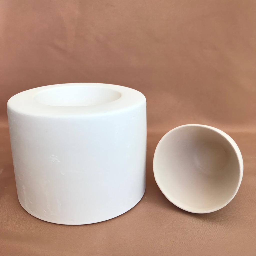EK022 HANDLELESS MUG PLASTER MOLD for SLIP CASTING MOLD MAKING CERAMIC –  Eti Ceramic Store