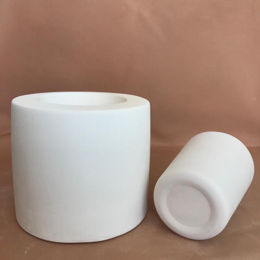 EK071 PLASTER MOLD ROUND BASED CONICAL CUP MOLD