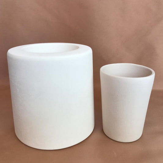EK081 - Plaster Mold Round Base Conical Cup Mold