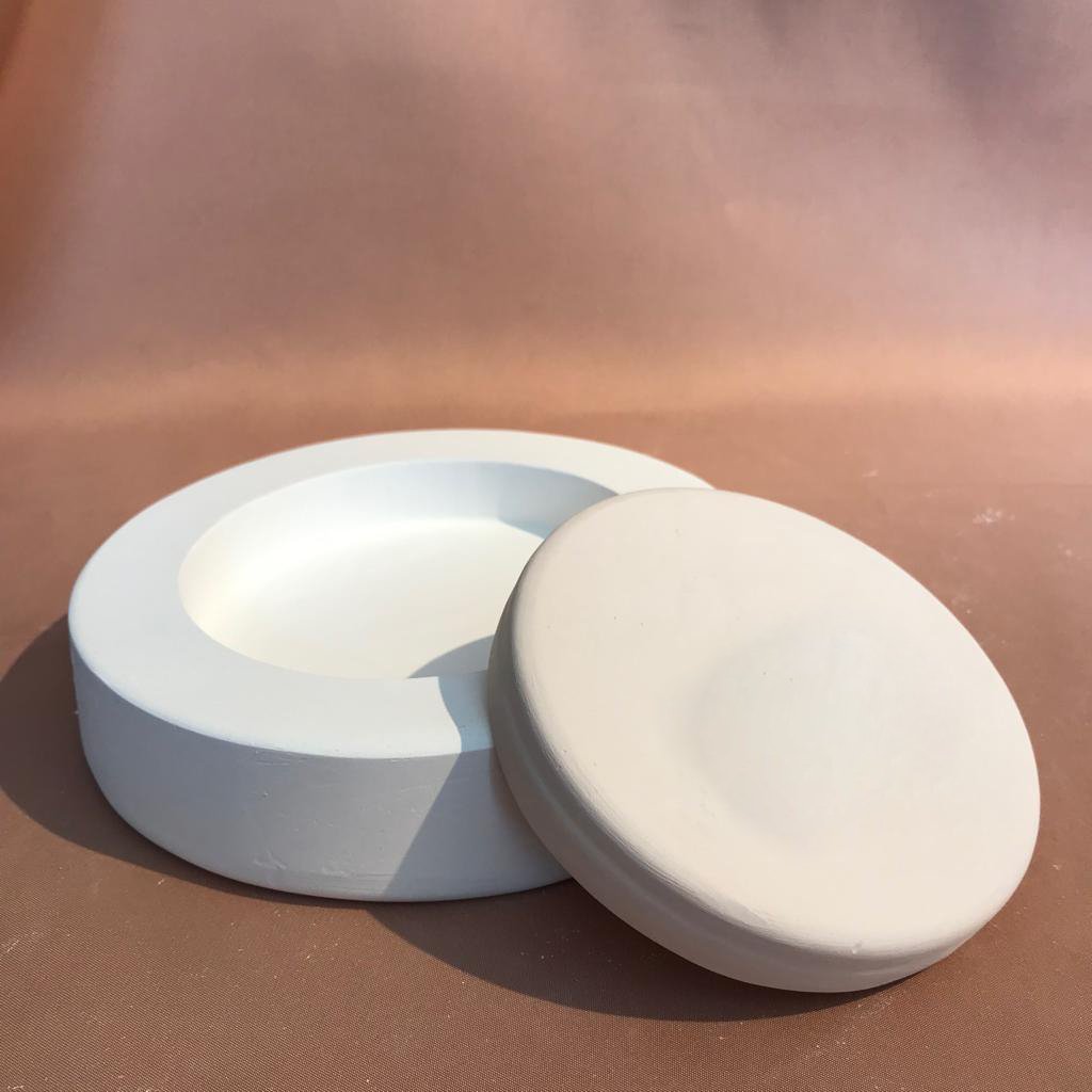 EK212 PLASTER MOLD for ROUND PLATE 12cm