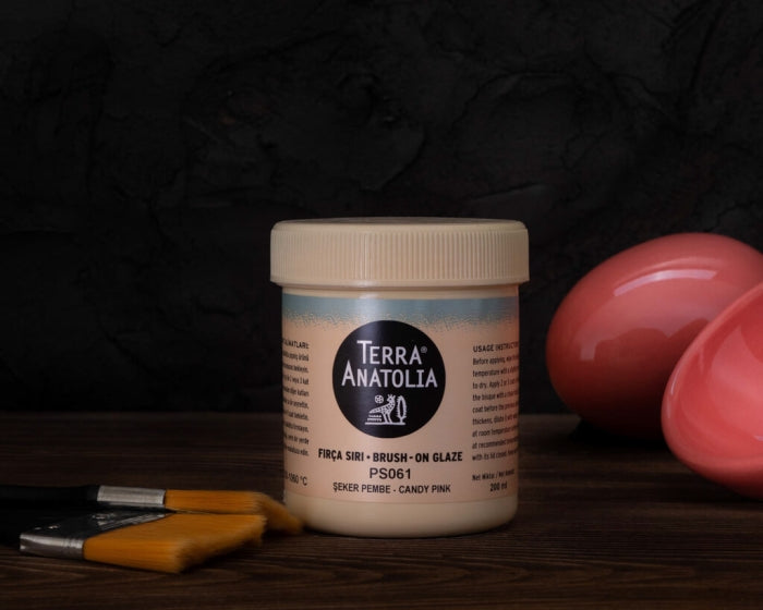 PS061 Sugar Pink - Terra Anatolia Brush Glaze (200 mL)