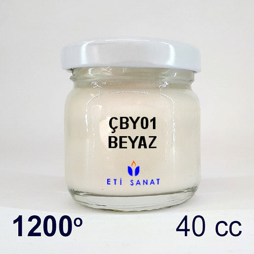 ÇBY01 - WHITE 900-1200 Degree ELEGANCE Underglaze