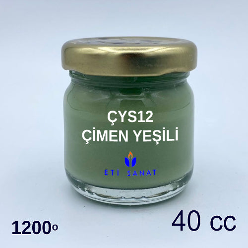ÇYS12 - Underglaze Grass Green 900-1200 Degrees ELEGANCE