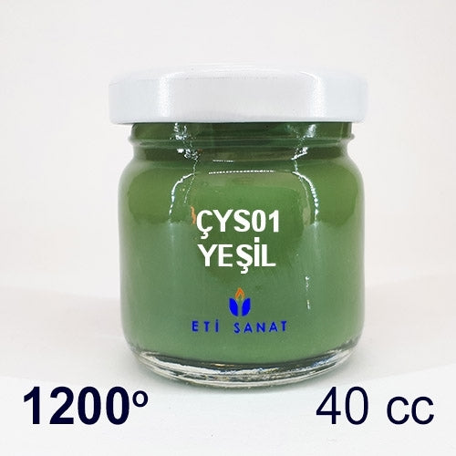 ÇYS01 - Underglaze Leaf Green 900-1200 Degrees ELEGANCE