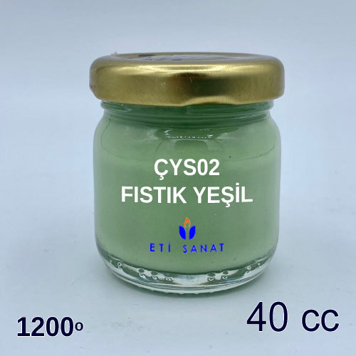 ÇYS02 - Underglaze Pistachio Green 900-1200 Degrees ELEGANCE