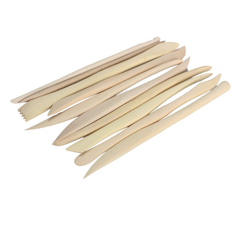 Pottery tools, ceramic modeling clay modeling wood