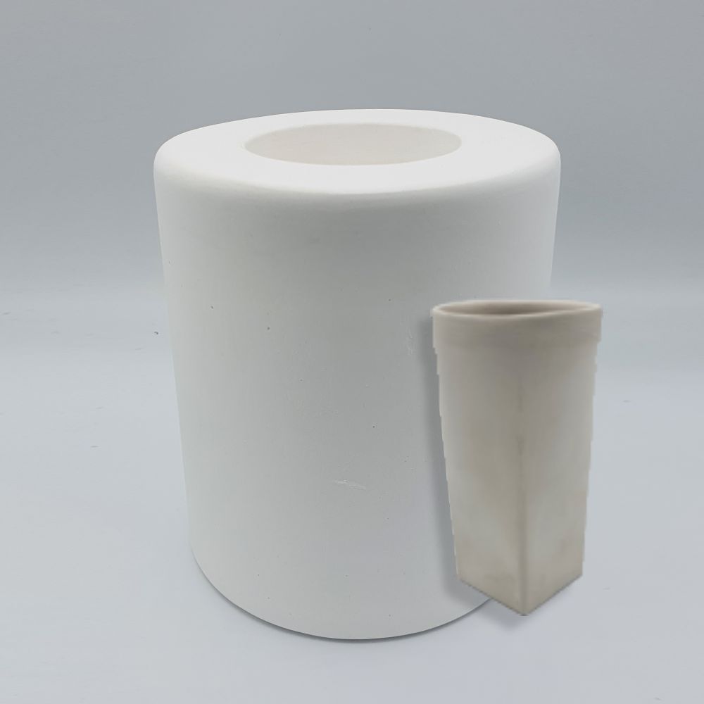 HANDLELESS MUG PLASTER MOLD for SLIP CASTING