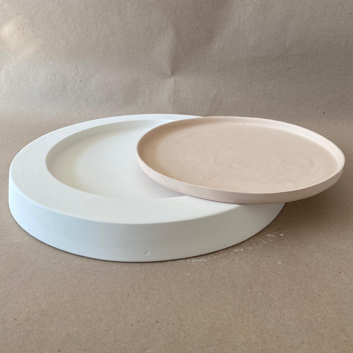 EK125 PLASTER MOLD for ROUND PLATE D:25cm