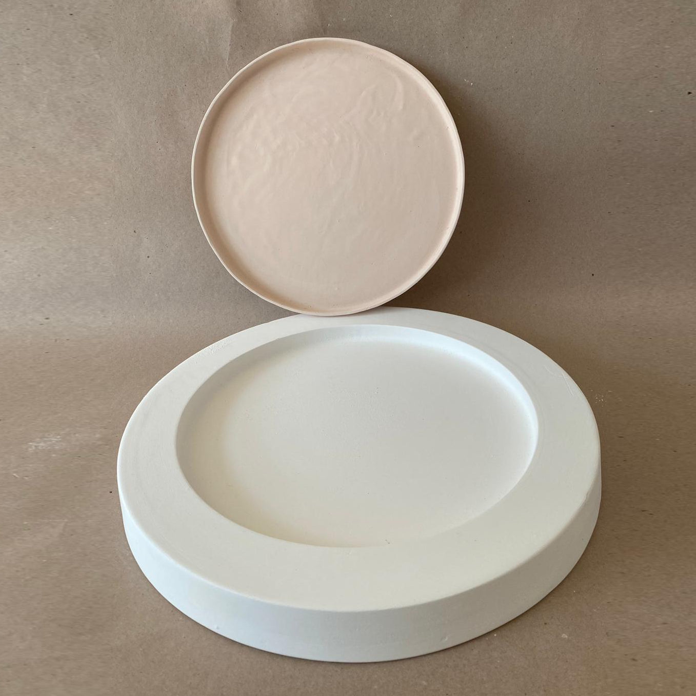 EK125 PLASTER MOLD for ROUND PLATE D:25cm