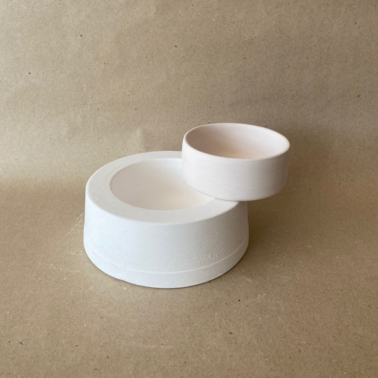 PLASTER MOLD - CYLINDER BOWL - PLATE MOLD Slip Casting Mold Ceramic