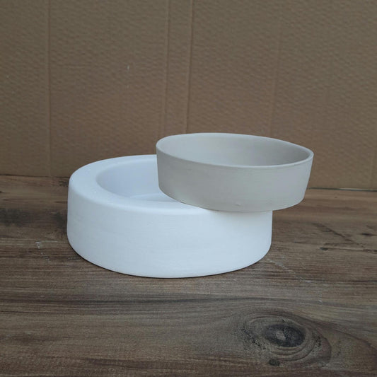 PLASTER MOLD for WİDE BOWL 14,5x4cm Ceramic Slip Casting 