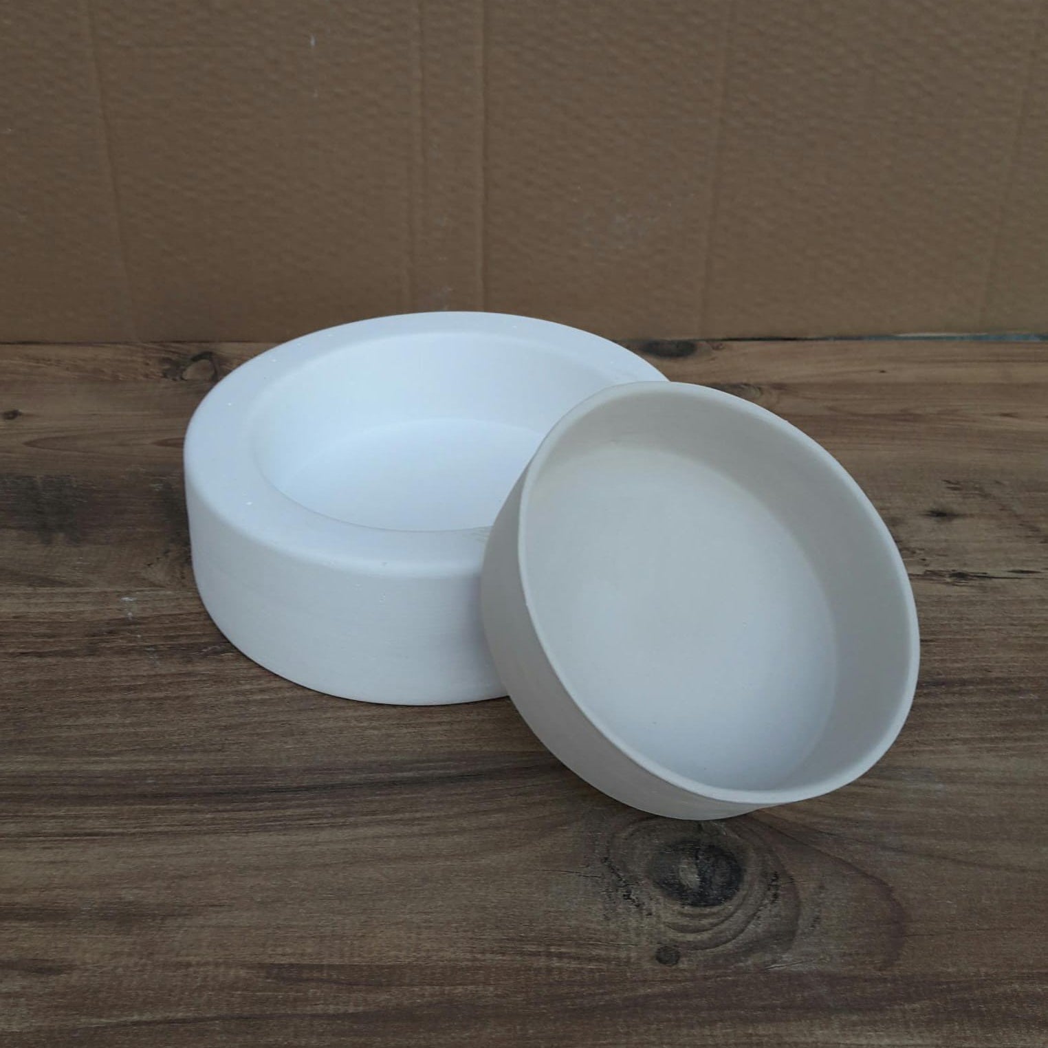 PLASTER MOLD for WİDE BOWL 14,5x4cm Ceramic Slip Casting 