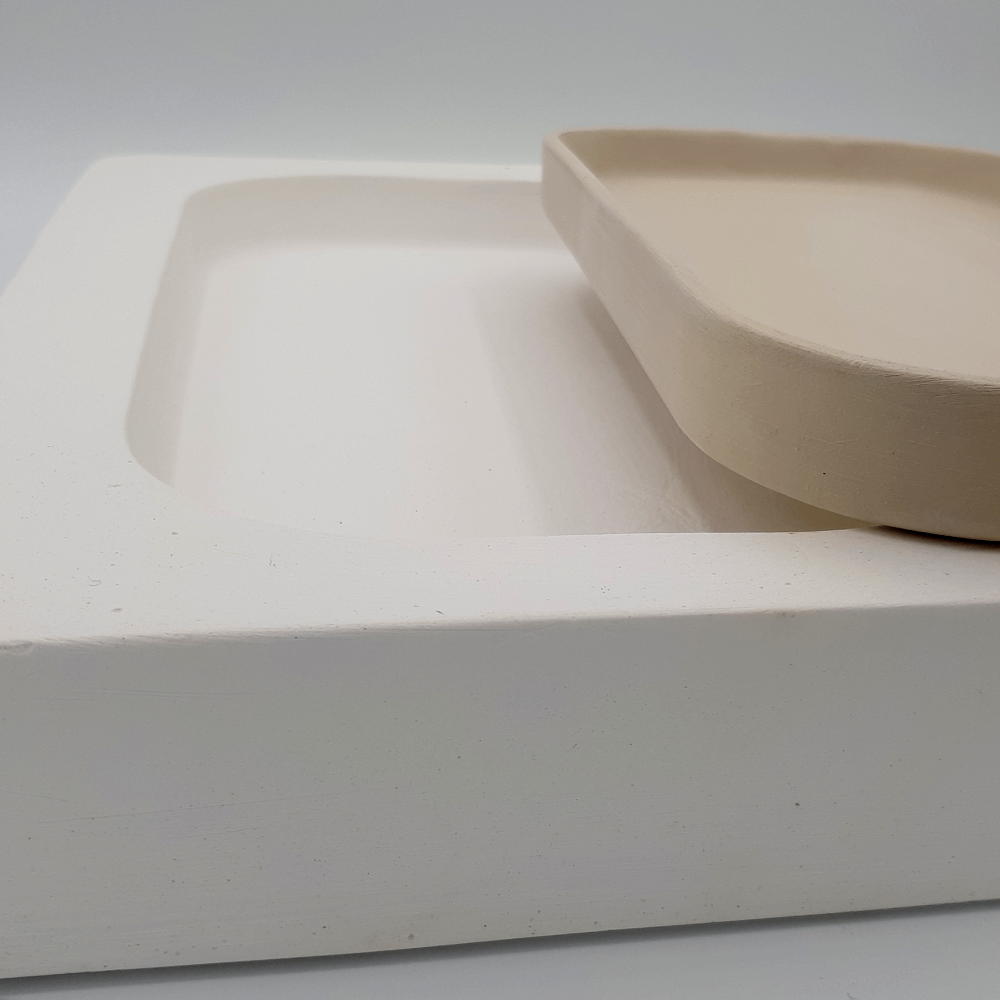 PLASTER MOLD for PLATE Ceramic Pottery Slip Casting mold