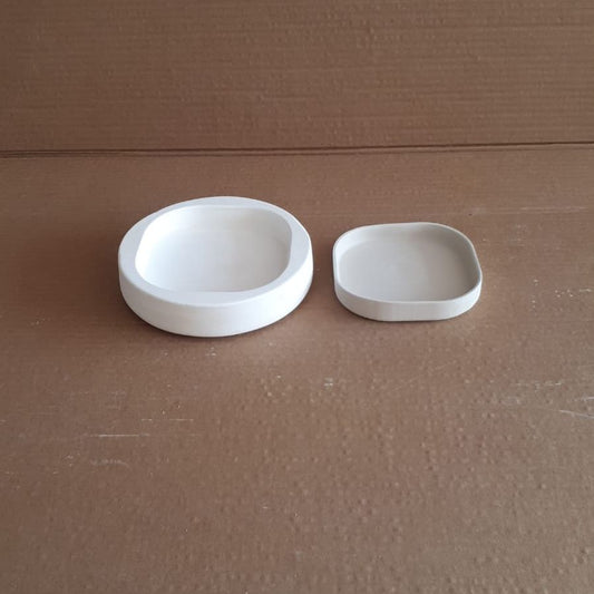 PLASTER MOLD SQUARE PLATE Ceramic Pottery Slip Casting mold