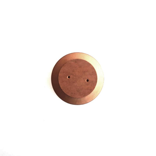 ﻿MDF DRAPE MOLD - ROUND FORM with CHAMFERED SHARP-EDGES